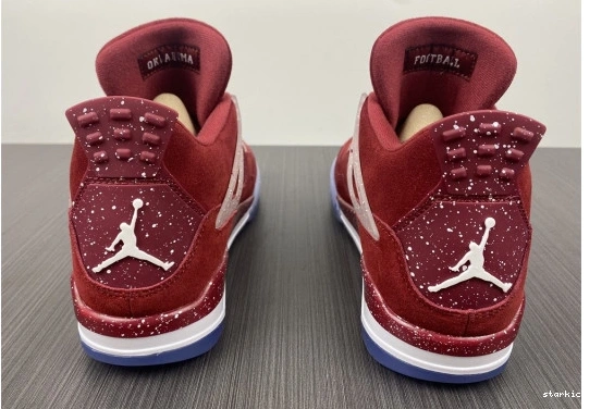 Sooners AJ4-904282 Air AJ4-904282 Oklahoma Retro 4 Jordans 0804